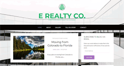 Desktop Screenshot of erealtyco.net